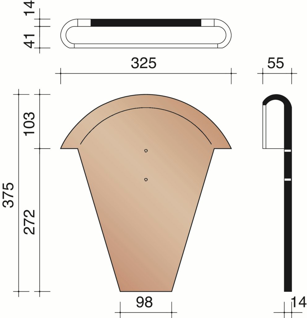 Pottelberg - Fronton pour sarking