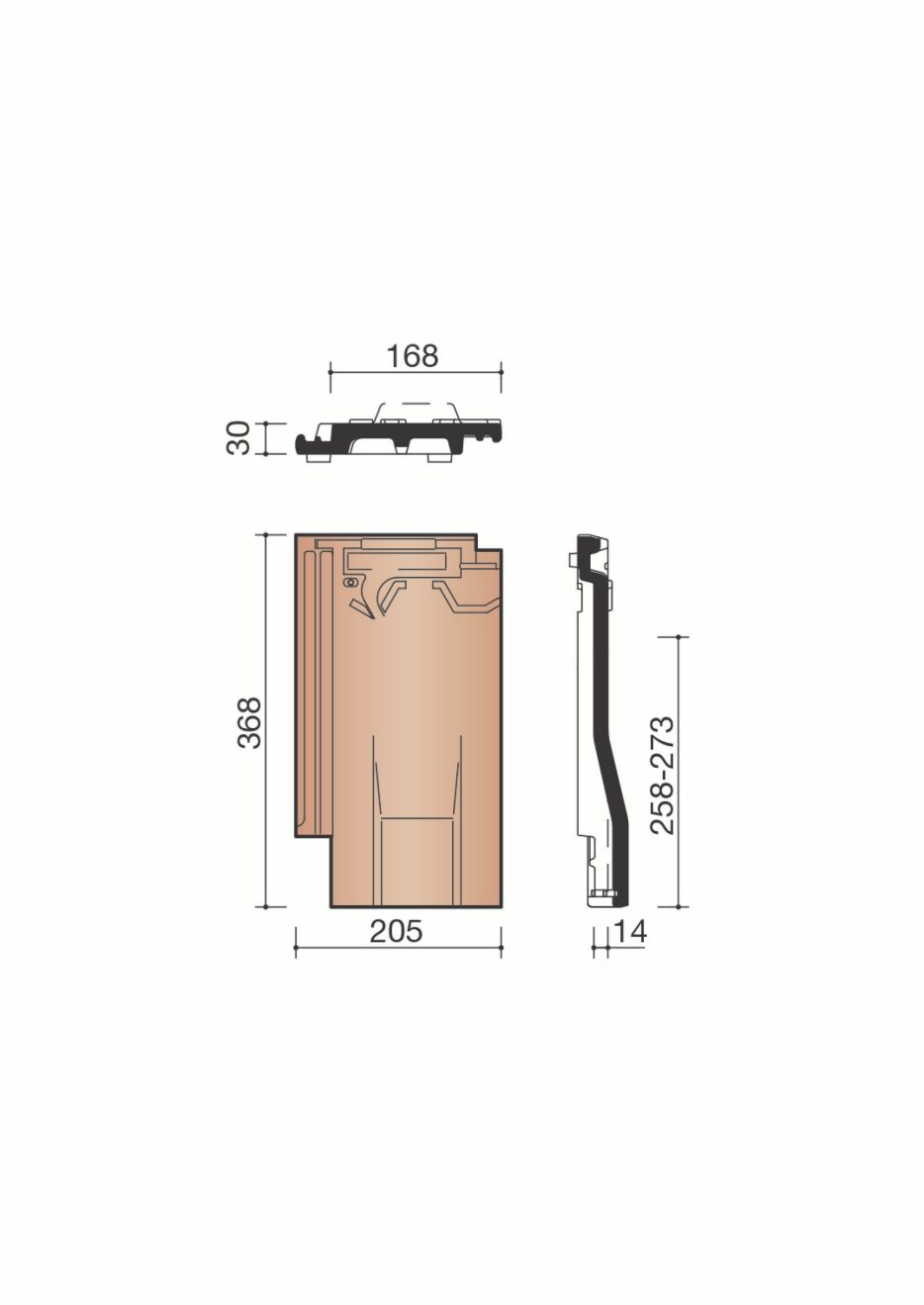 Vauban - Ventilatiepan met rooster in kunststof - 10 cm²