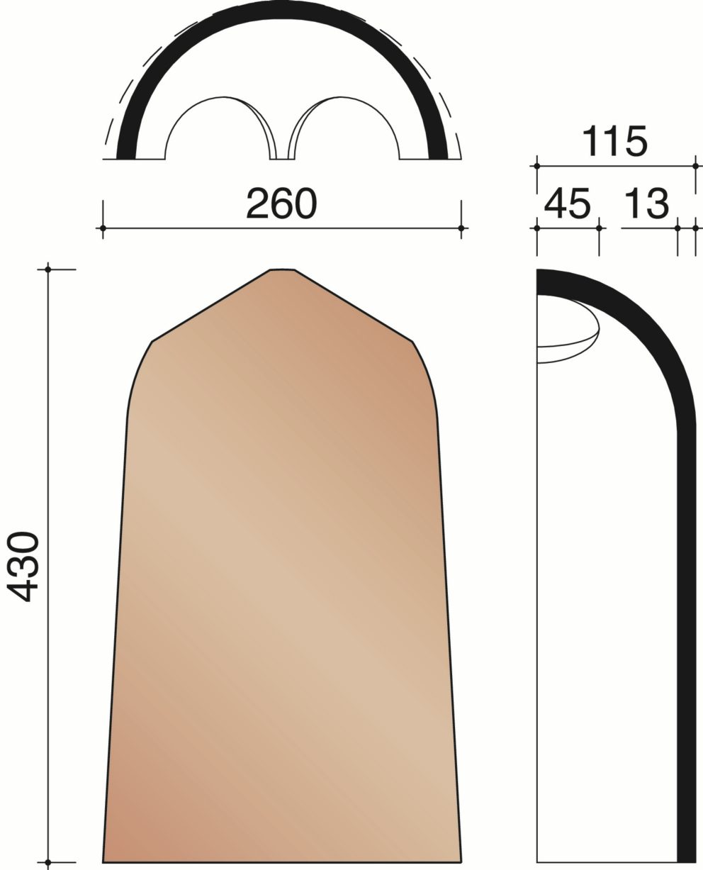 Aléonard - Verbindingsstuk 1 vorst 1400 en 2 noordbomen 3700 - 3800