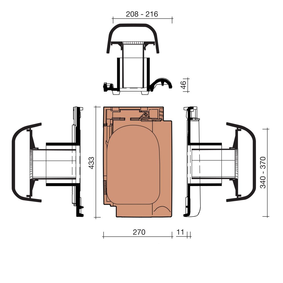 NL_MKT_KOR_ILL_2D_8728_Alegra_12_doorvoerpan_125mm_met_aansluitmodule