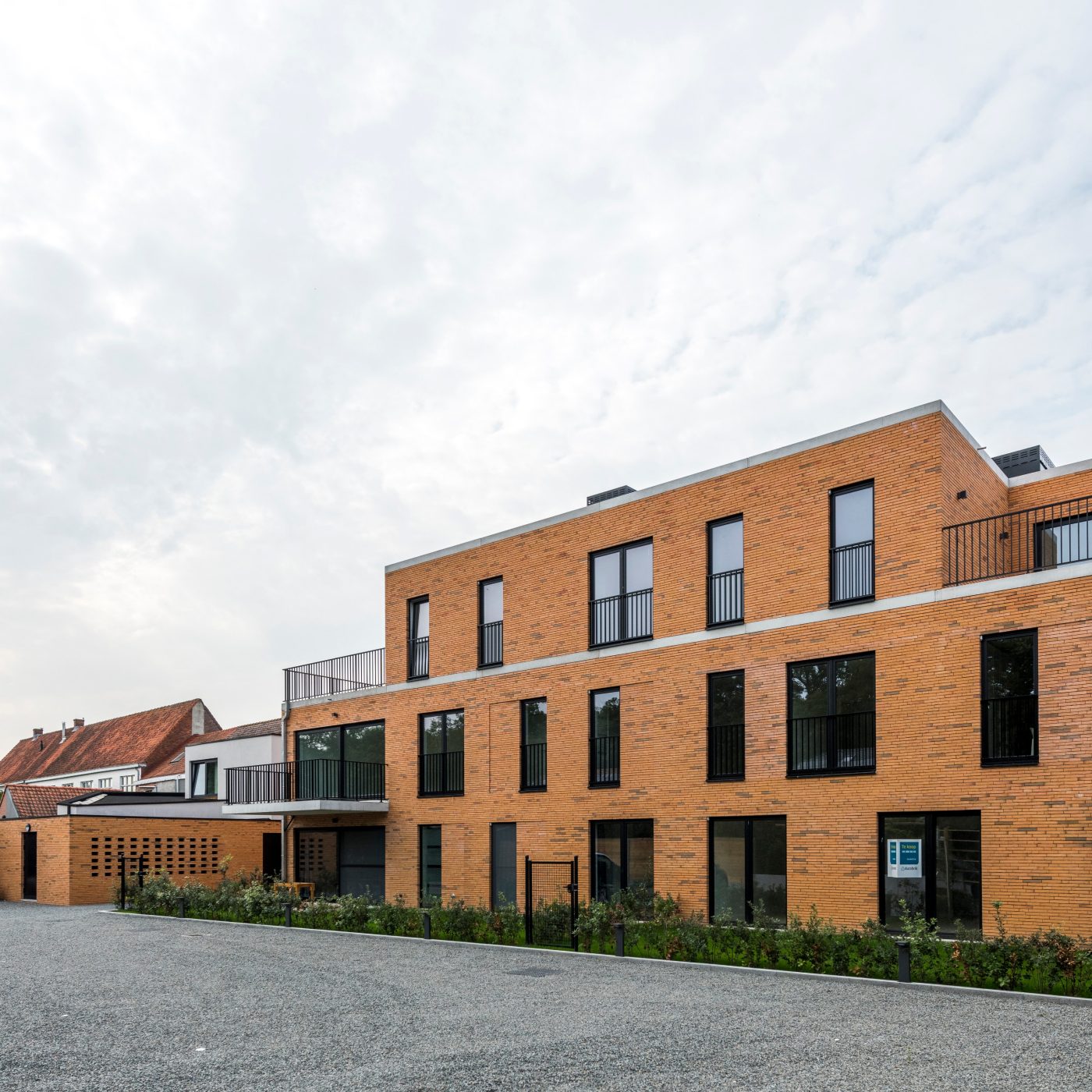 Reference photo new construction apartment in Landegem