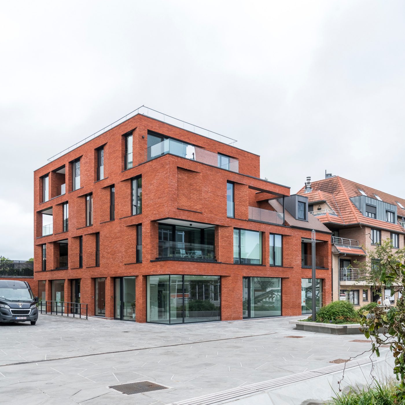 Reference photo new construction apartment in Oostkamp
