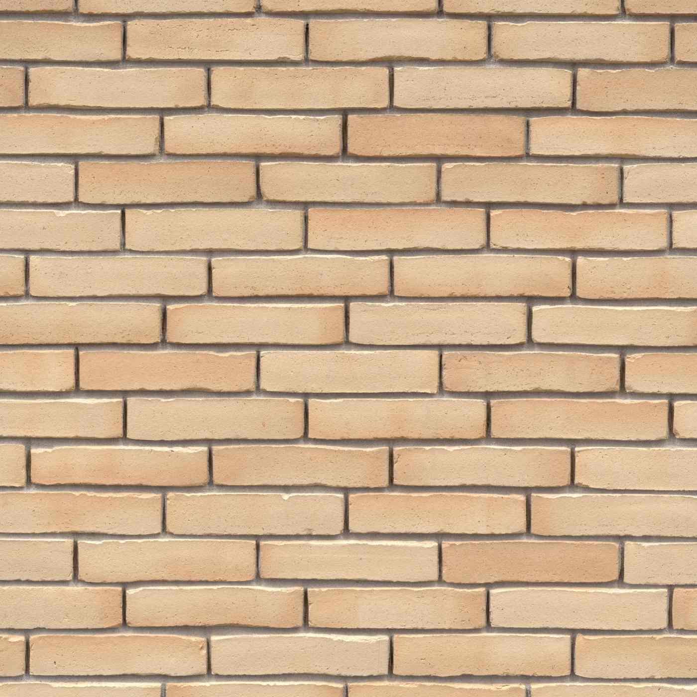 Foto van gevelmetselwerk met Terca Alvara Persica Creme