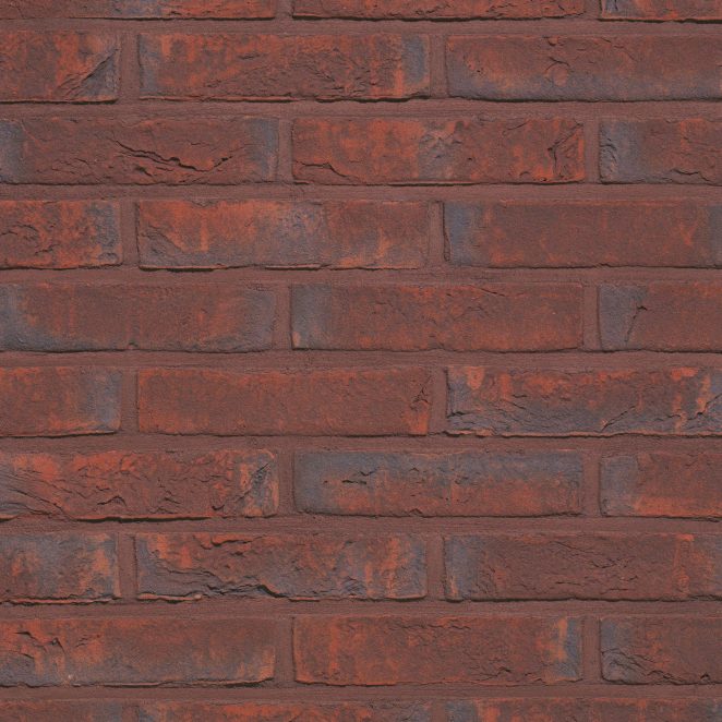 Packshot of a panel with Agora Wijnrood facing bricks