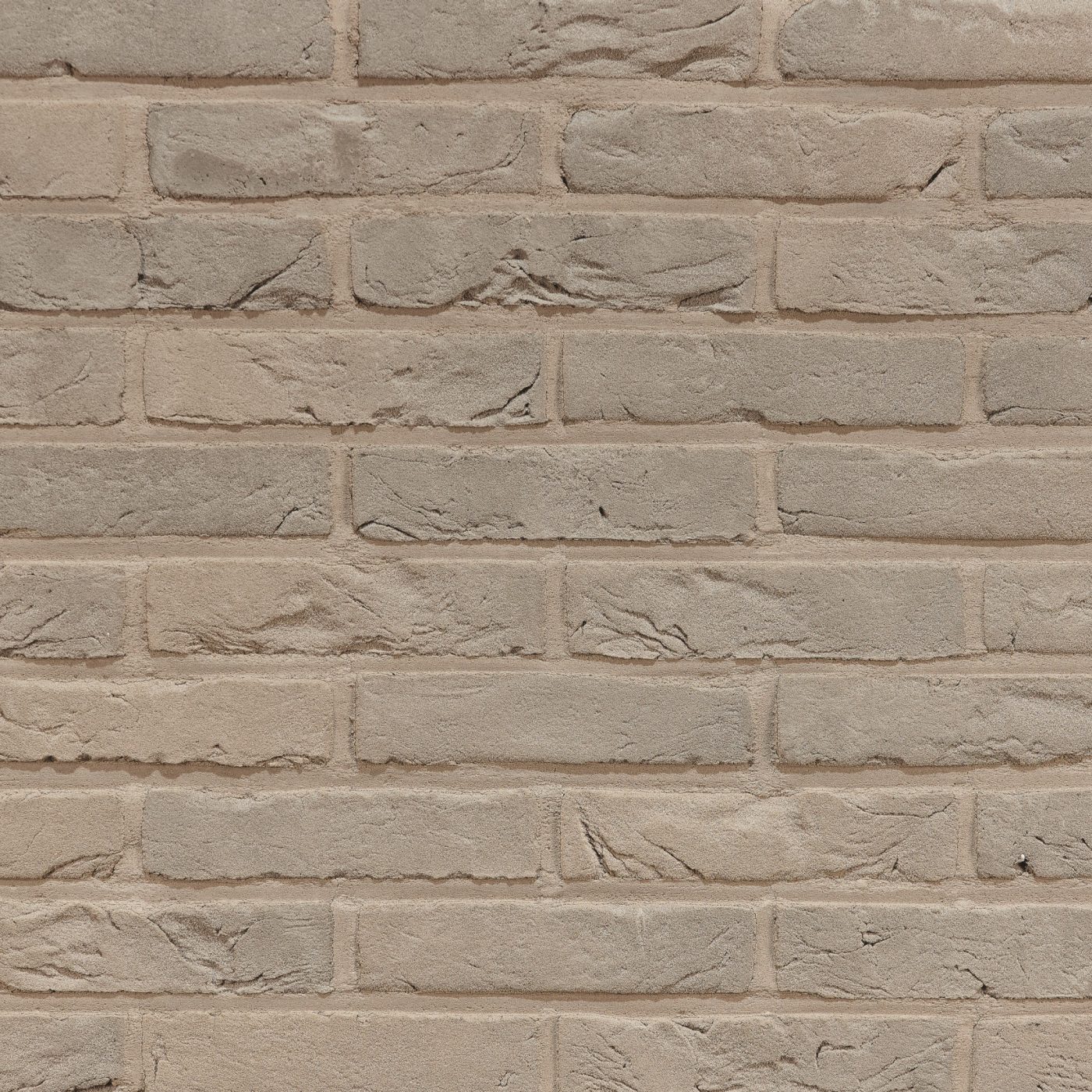 Agora Zijdegrijs facing bricks in a running bond with joint in the same colour as the product