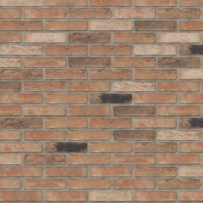 Packshot of a panel with Arces Candy Rood facing bricks