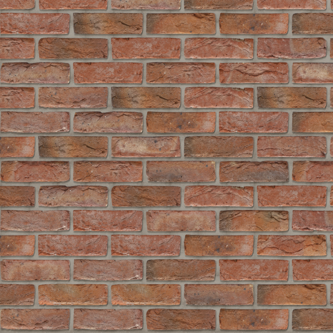 Packshot of a panel with Artiza Veldbrand Antiek facing bricks