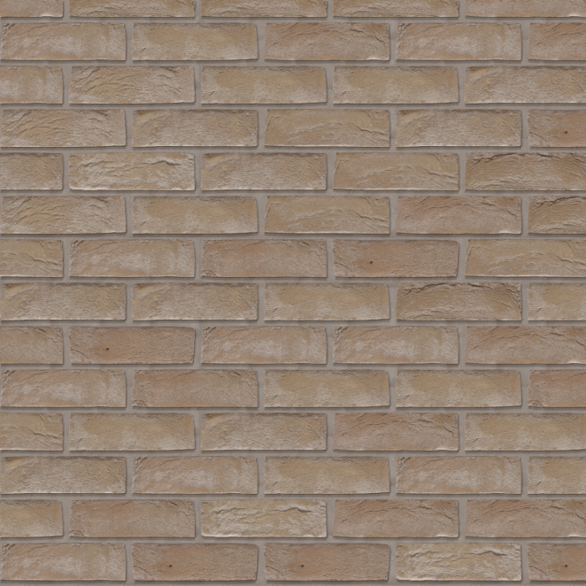 Packshot of a panel with Basia Plaza facing bricks