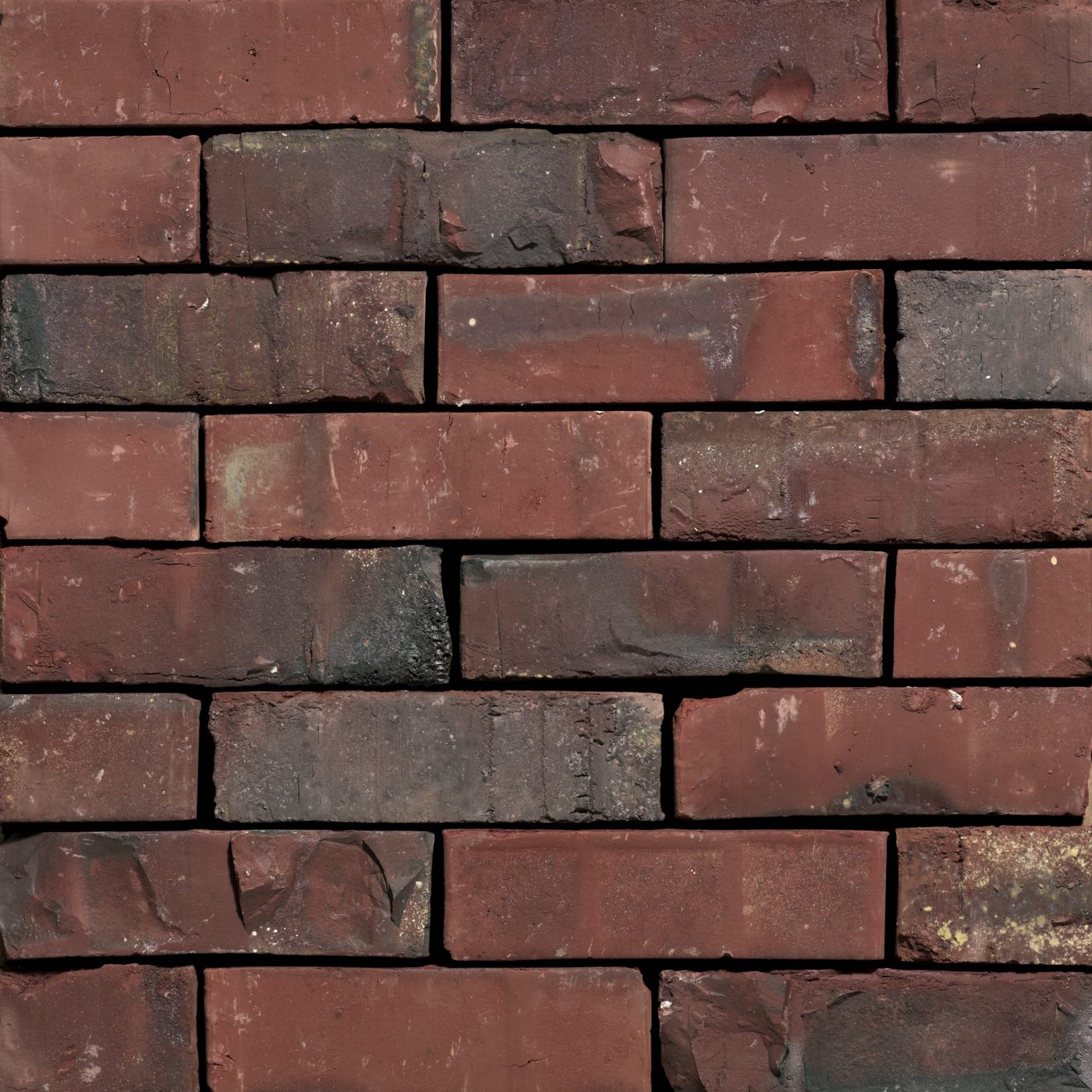 Packshot of a panel with Artiza Hectic facing bricks