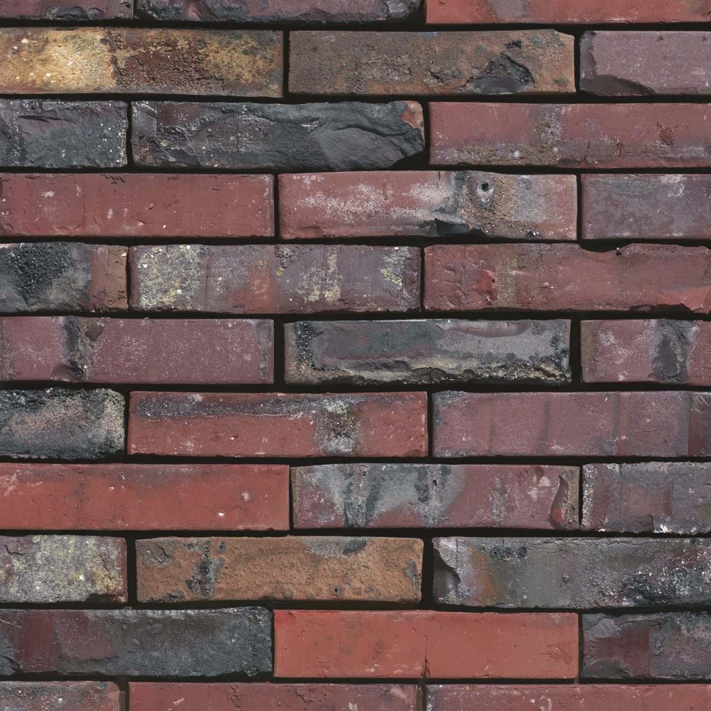 Packshot of a panel with Artiza Hectic Extra facing bricks