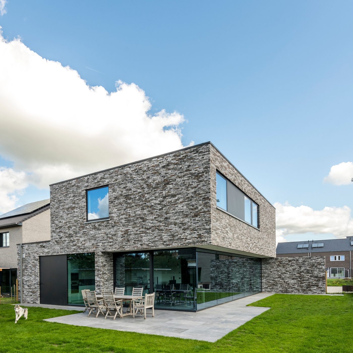 Reference photo new construction single family in Sijsele