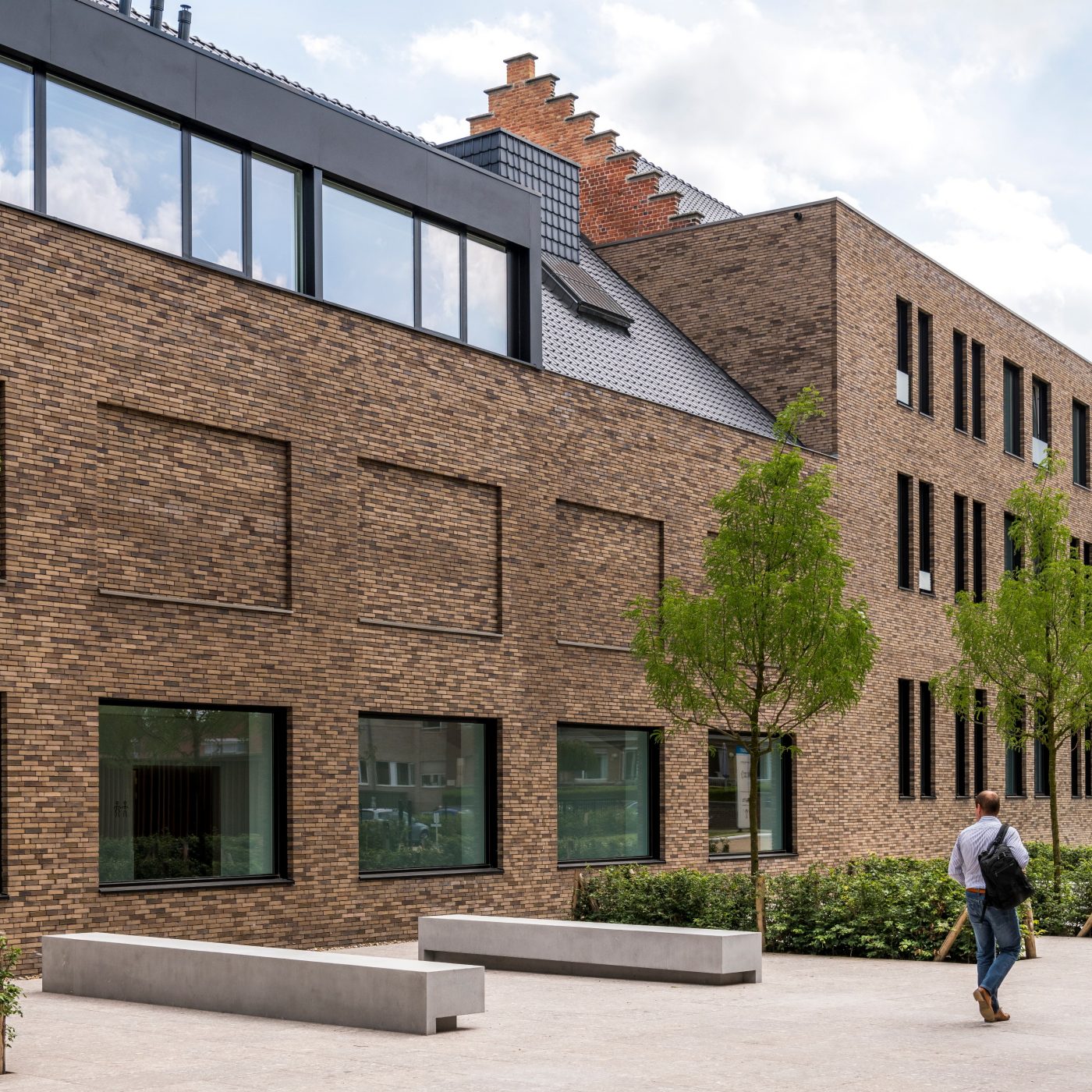 Reference photo new construction office in Zwevegem