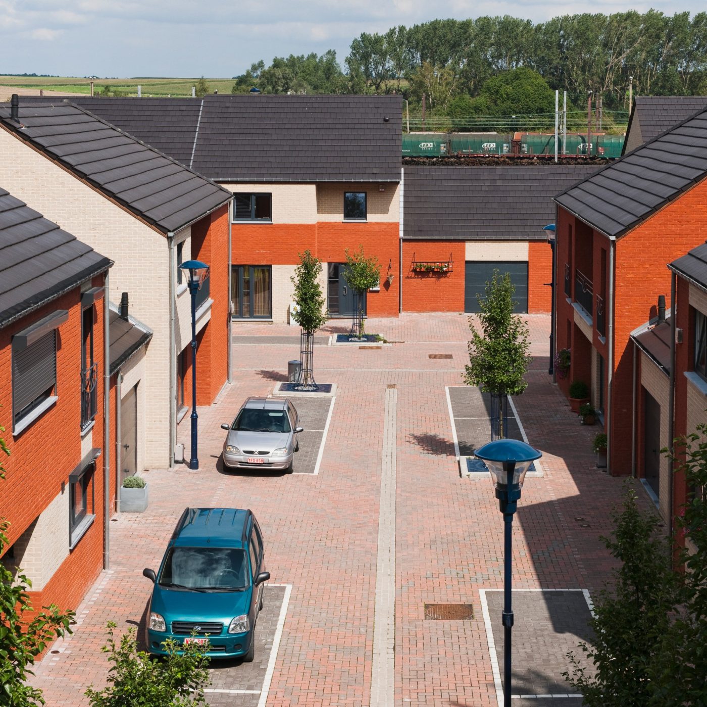 Reference photo new construction single-family in Hainaut