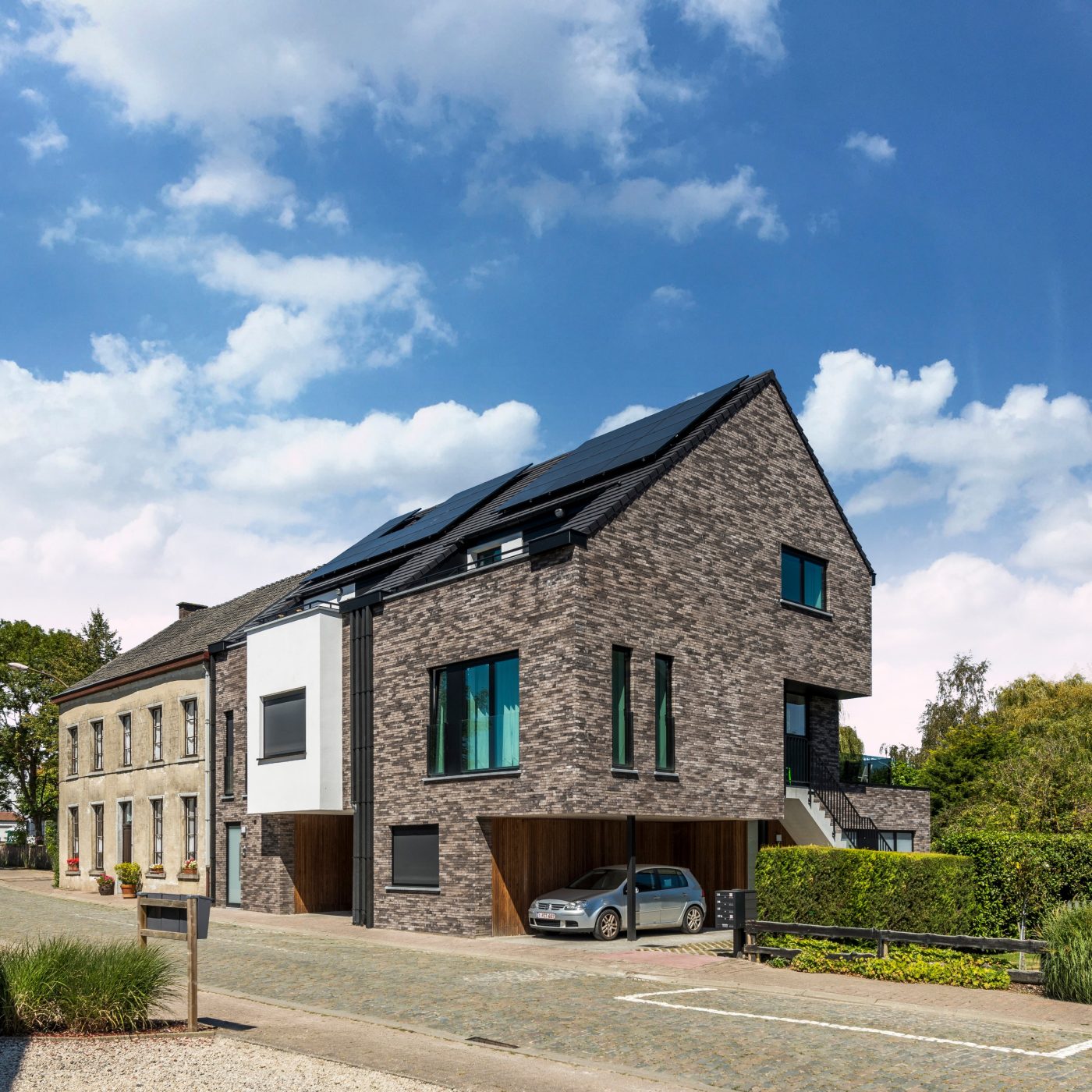 Reference photo new construction apartment in Brussegem