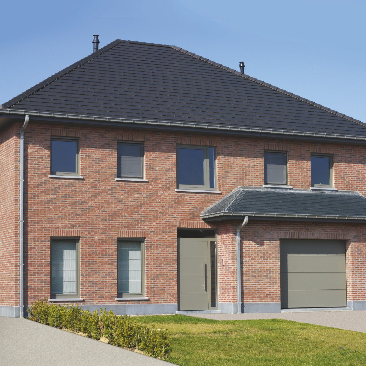 Reference photo new construction single family in Bertem