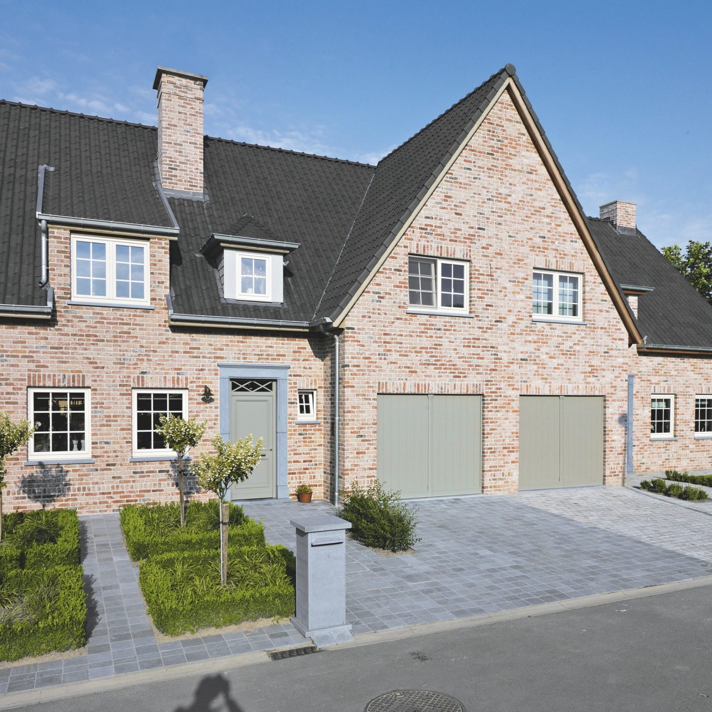 Reference photo new construction single family in Moerkerke