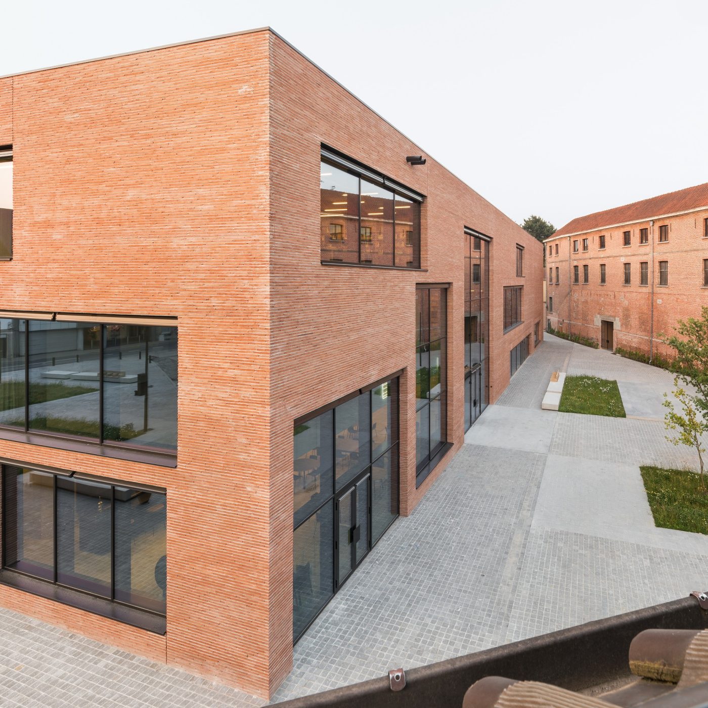 Reference photo new construction utility in Aalst