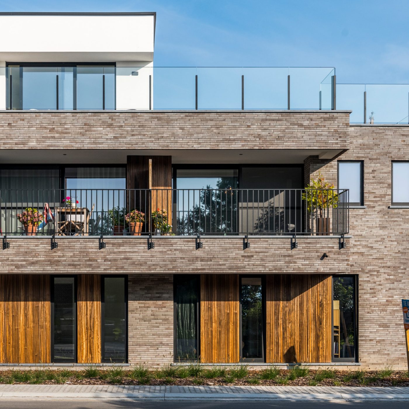 Reference photo new construction apartment in Heldergem