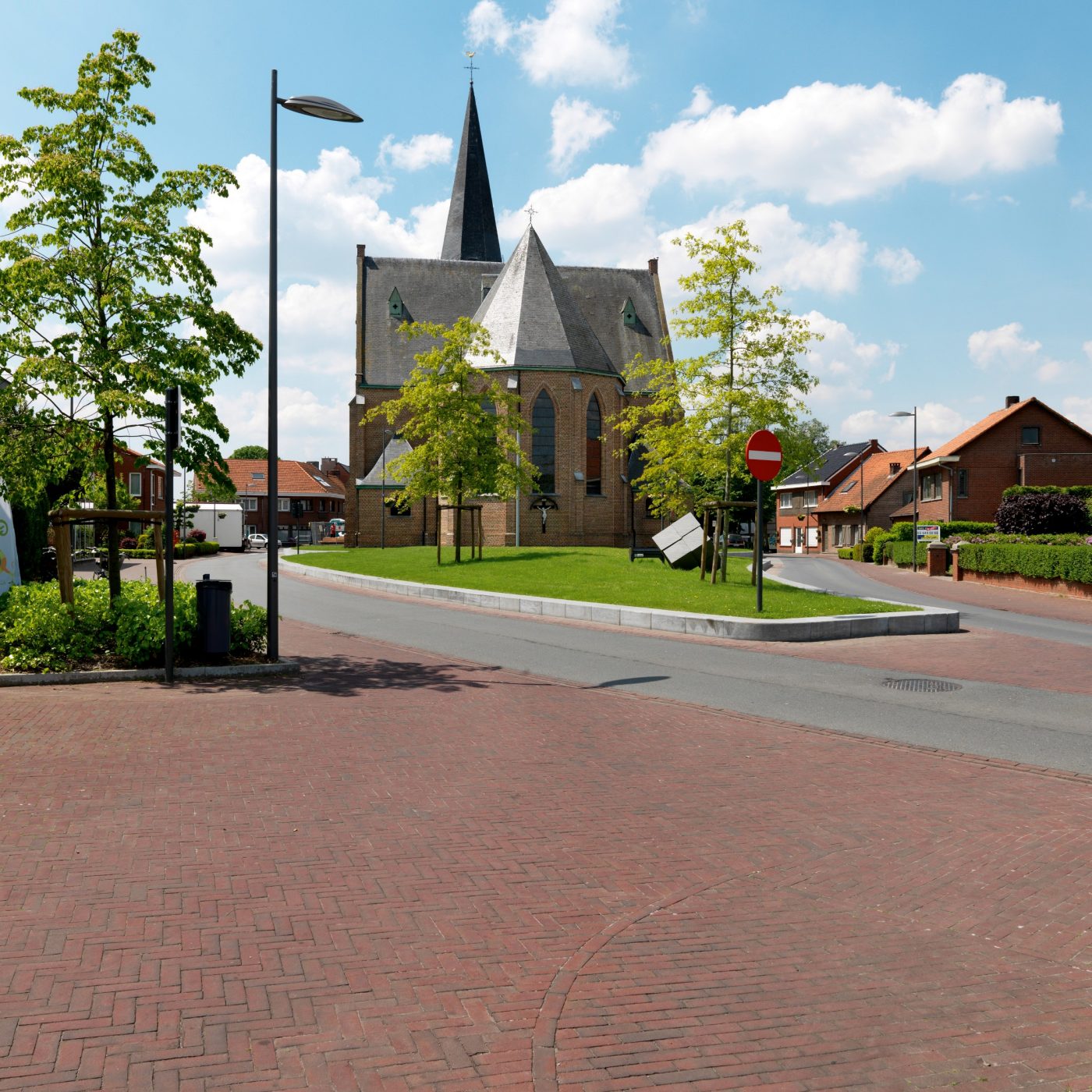 Reference photo infrastructure landscaping in Kalmthout