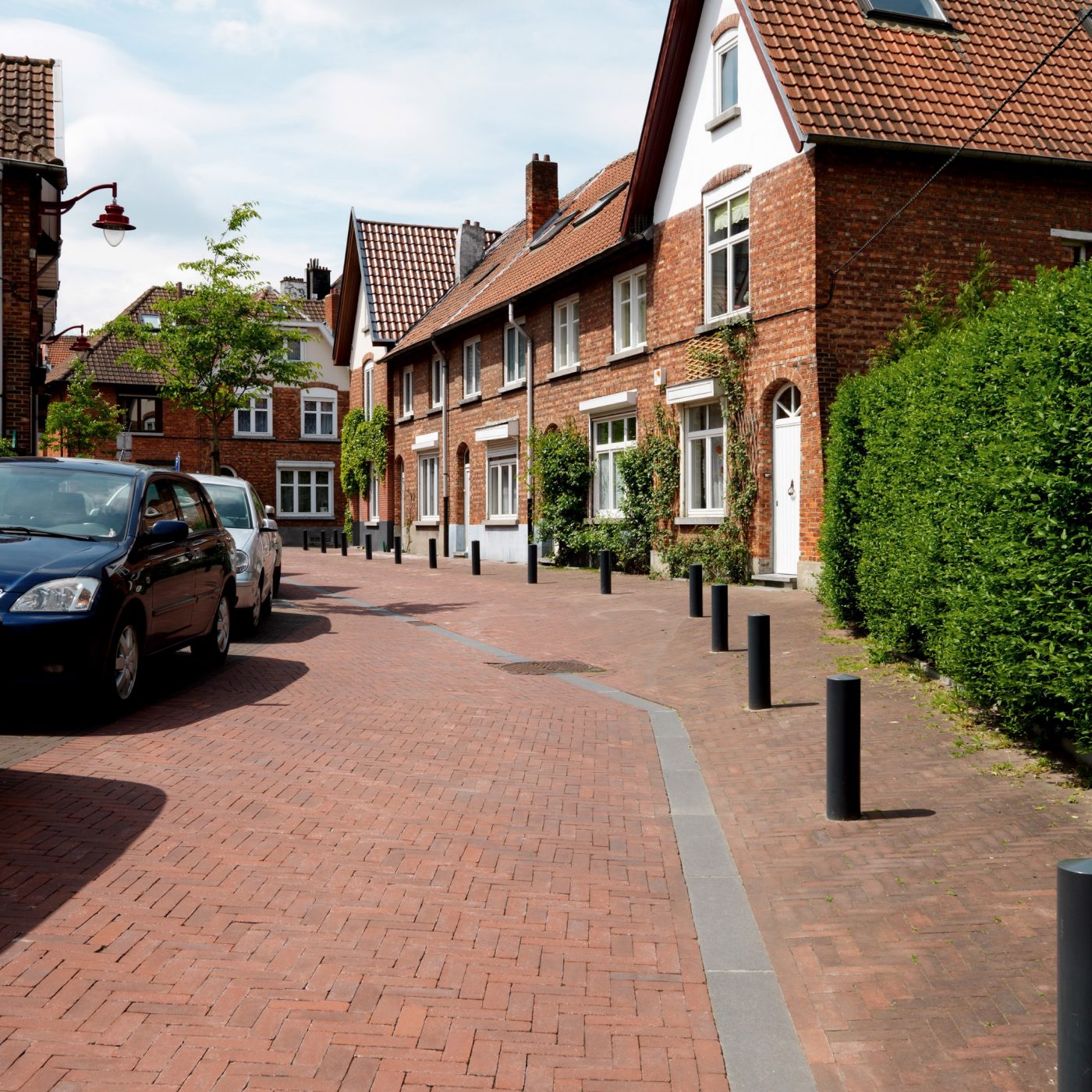 Reference photo infrastructure landscaping in Etterbeek