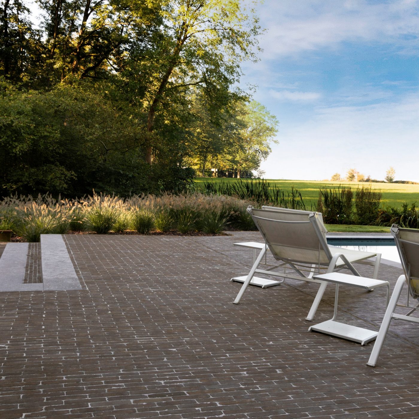 Reference photo private landscaping in Ledegem