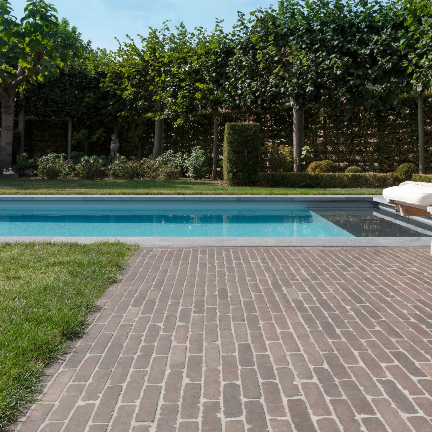 Reference photo private landscaping in Harelbeke