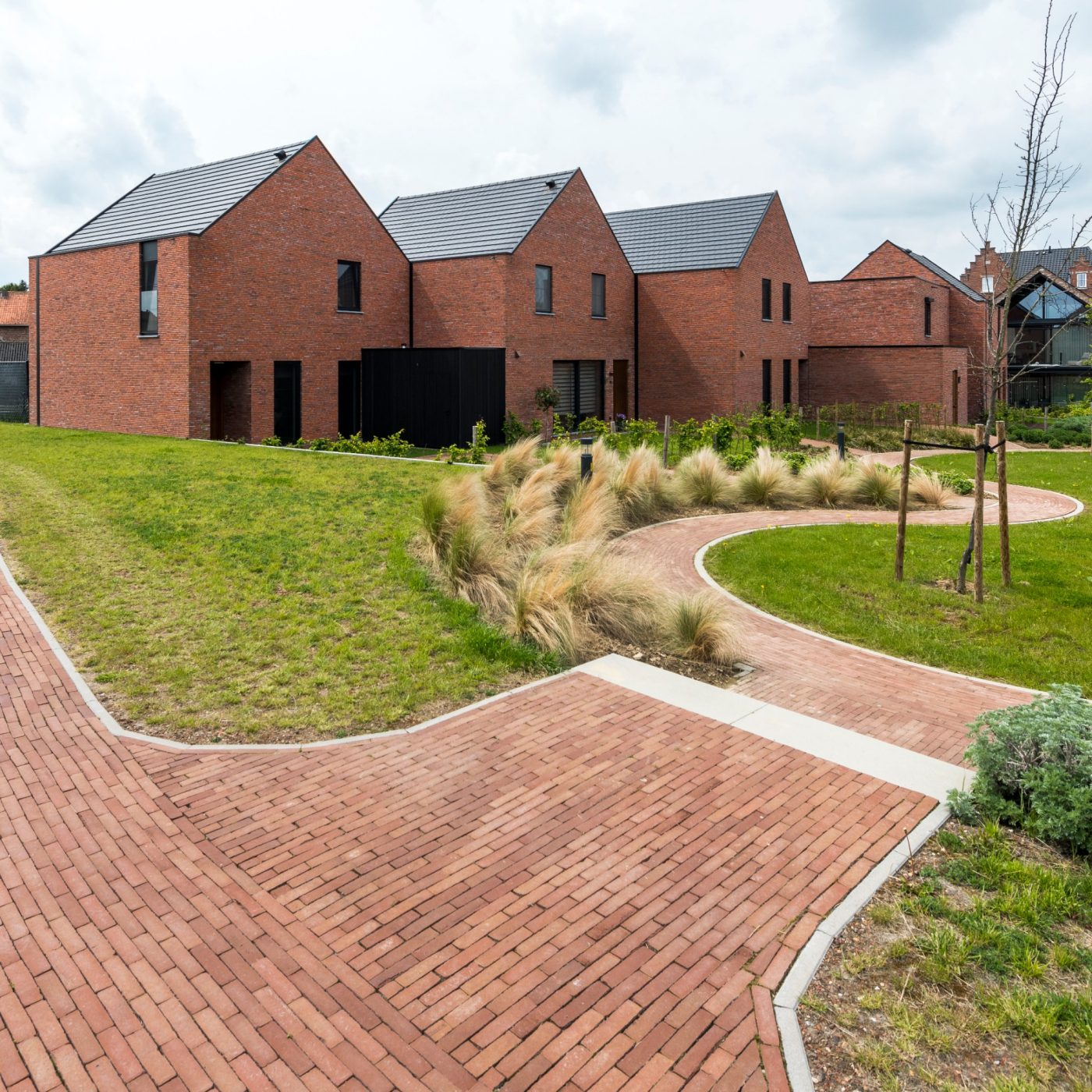 Reference photo infrastructure landscaping in Sint-Truiden