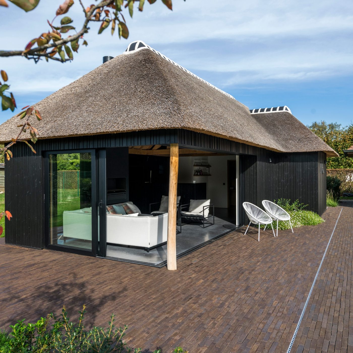 Reference photo private landscaping in Izegem