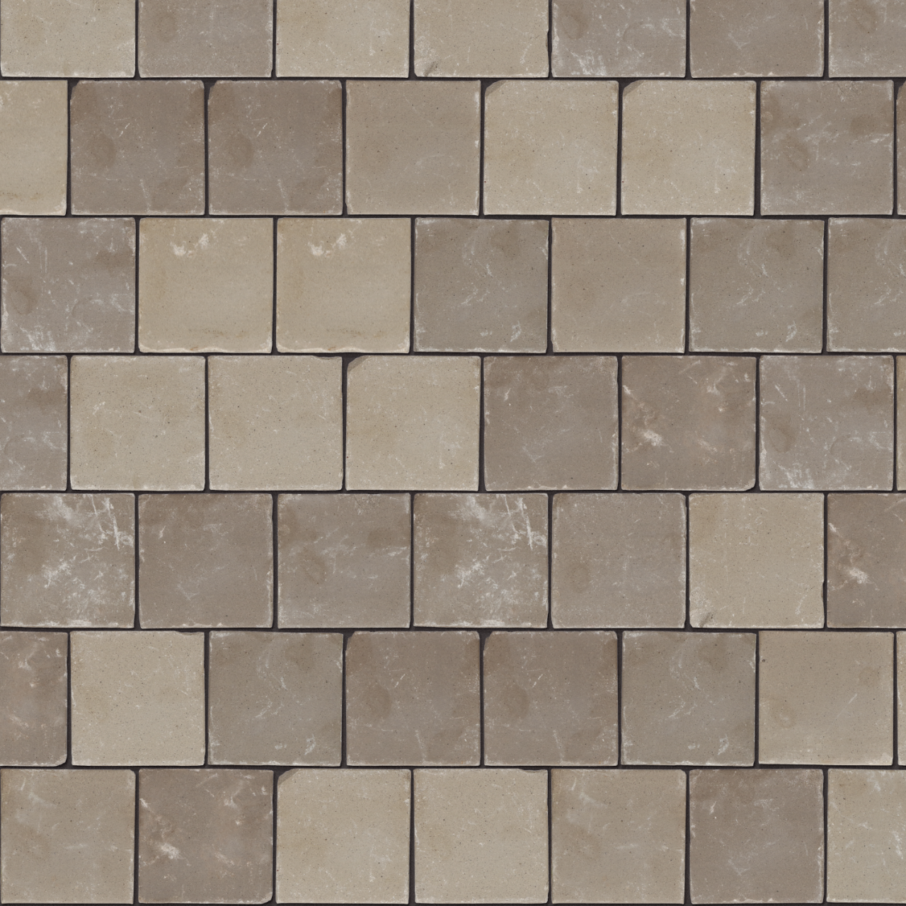 Textuurfoto Kwadrata Lotis getrommeld