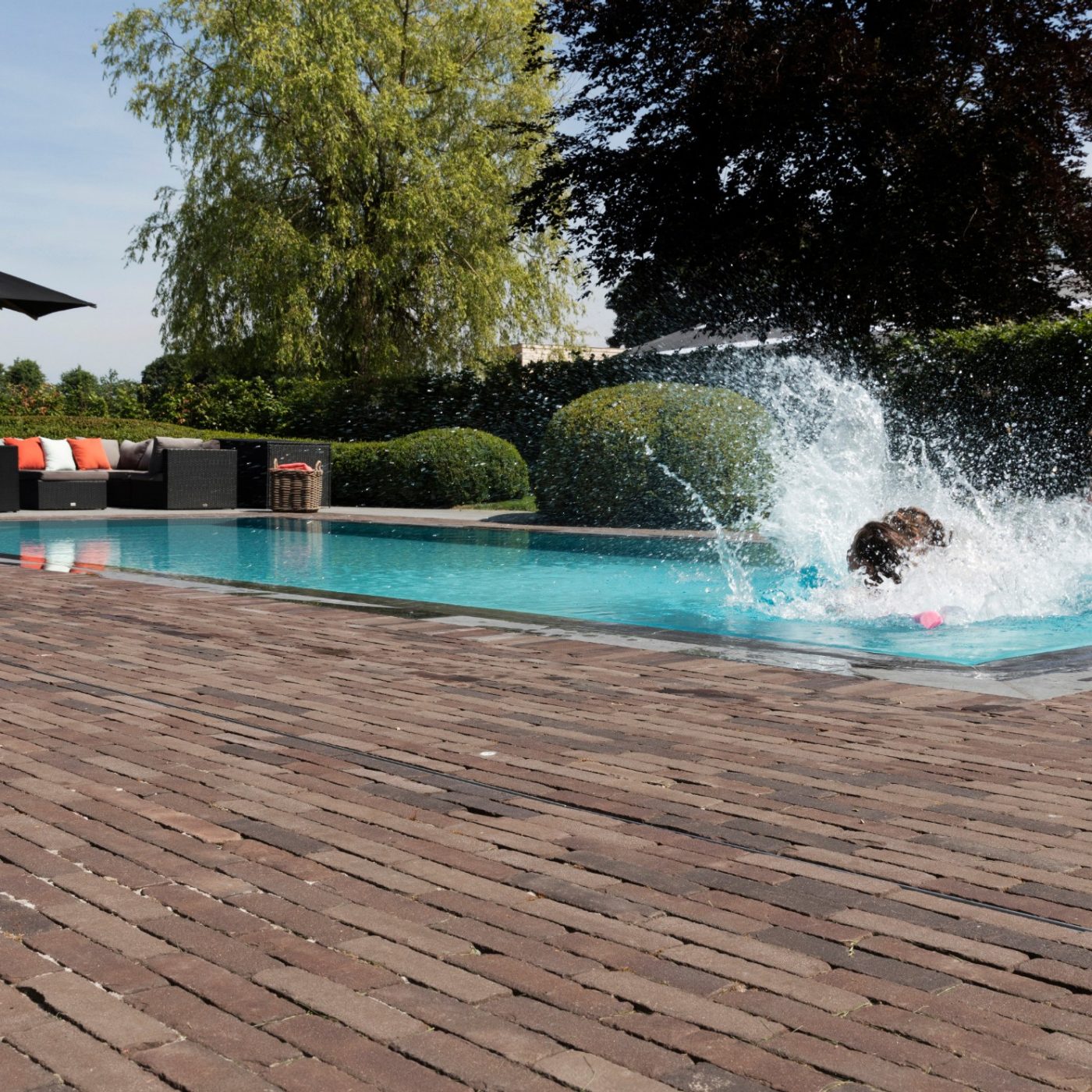 Reference photo private landscaping in Geel