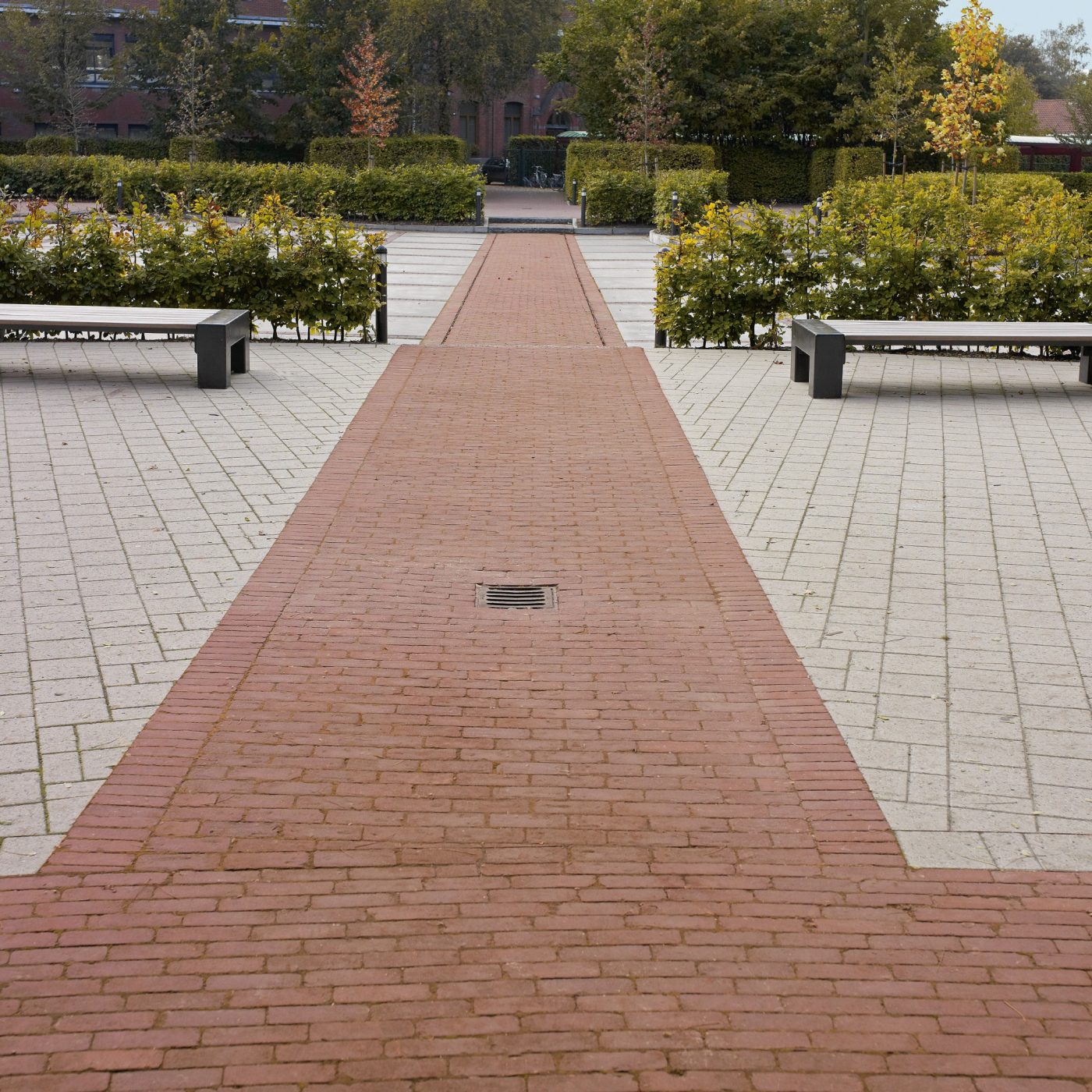 Reference phot infrastructure landscaping in Westmalle