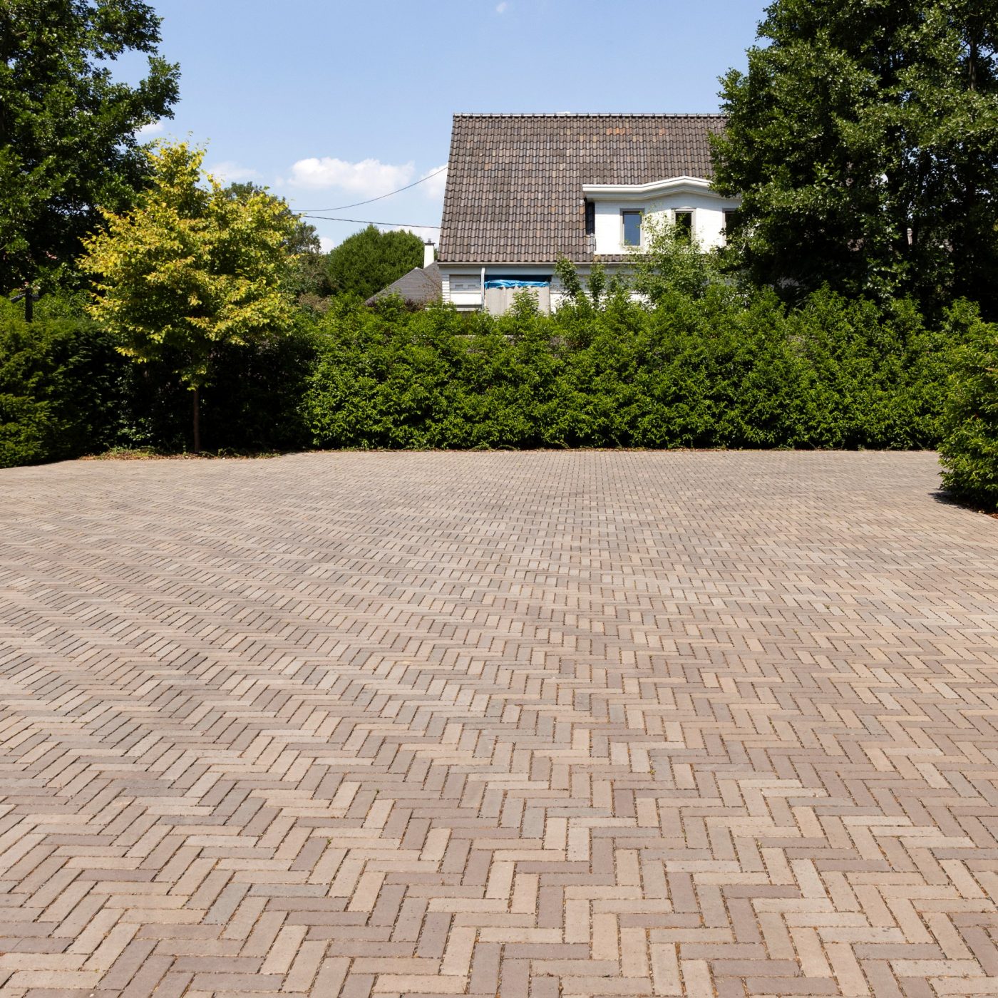 Reference photo private landscaping in Destelbergen