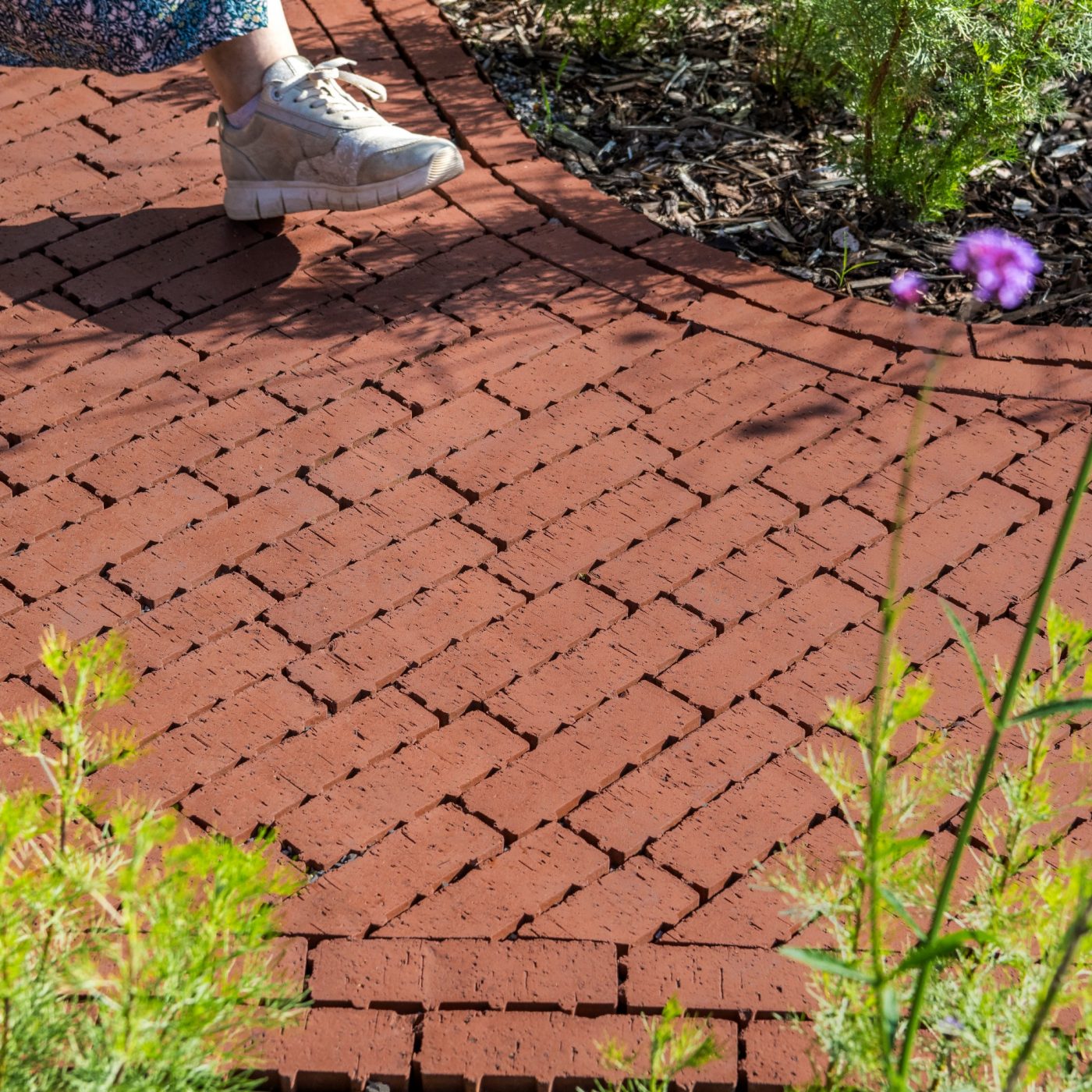 Reference photo private landscaping in Zemst
