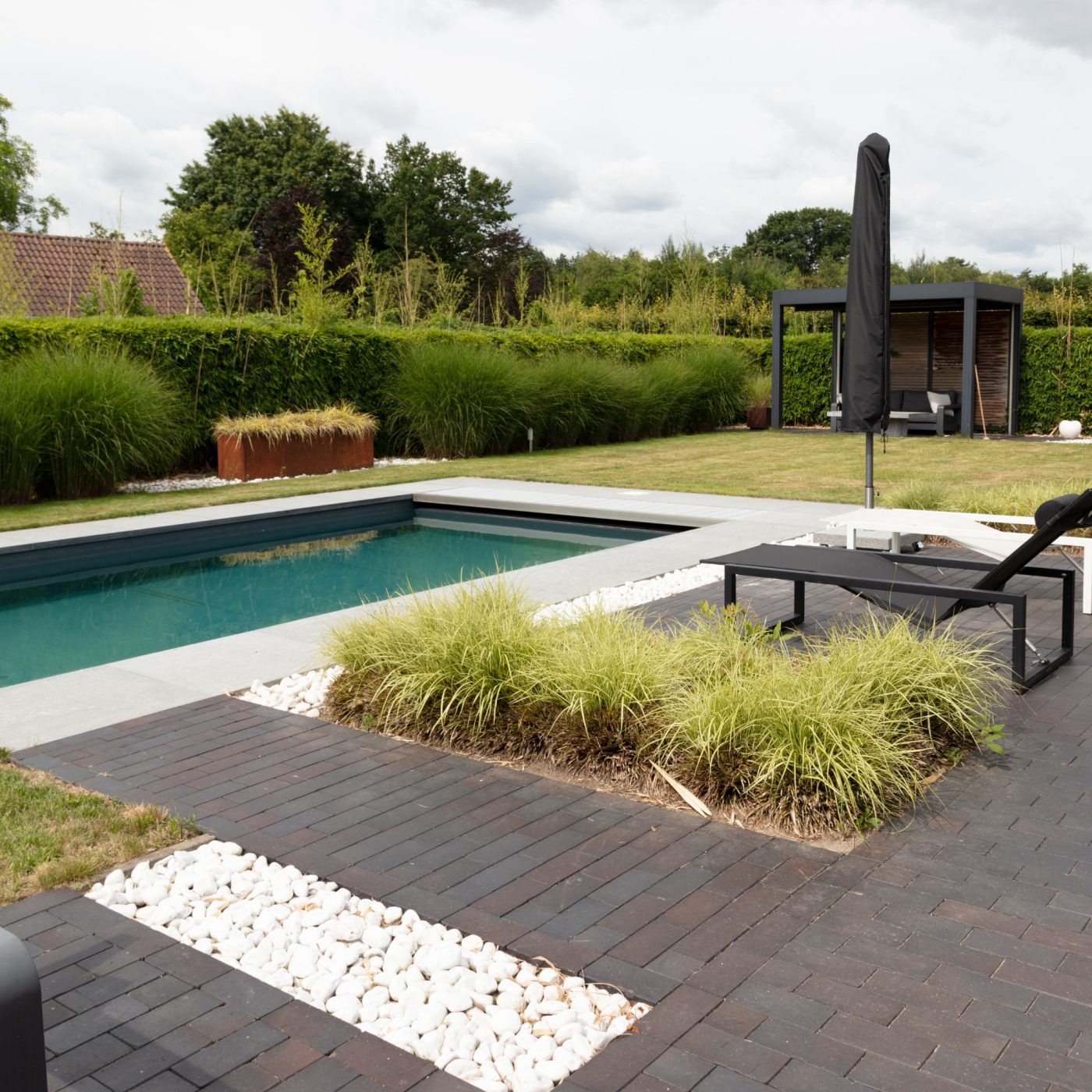 Reference photo private landscaping in Turnhout
