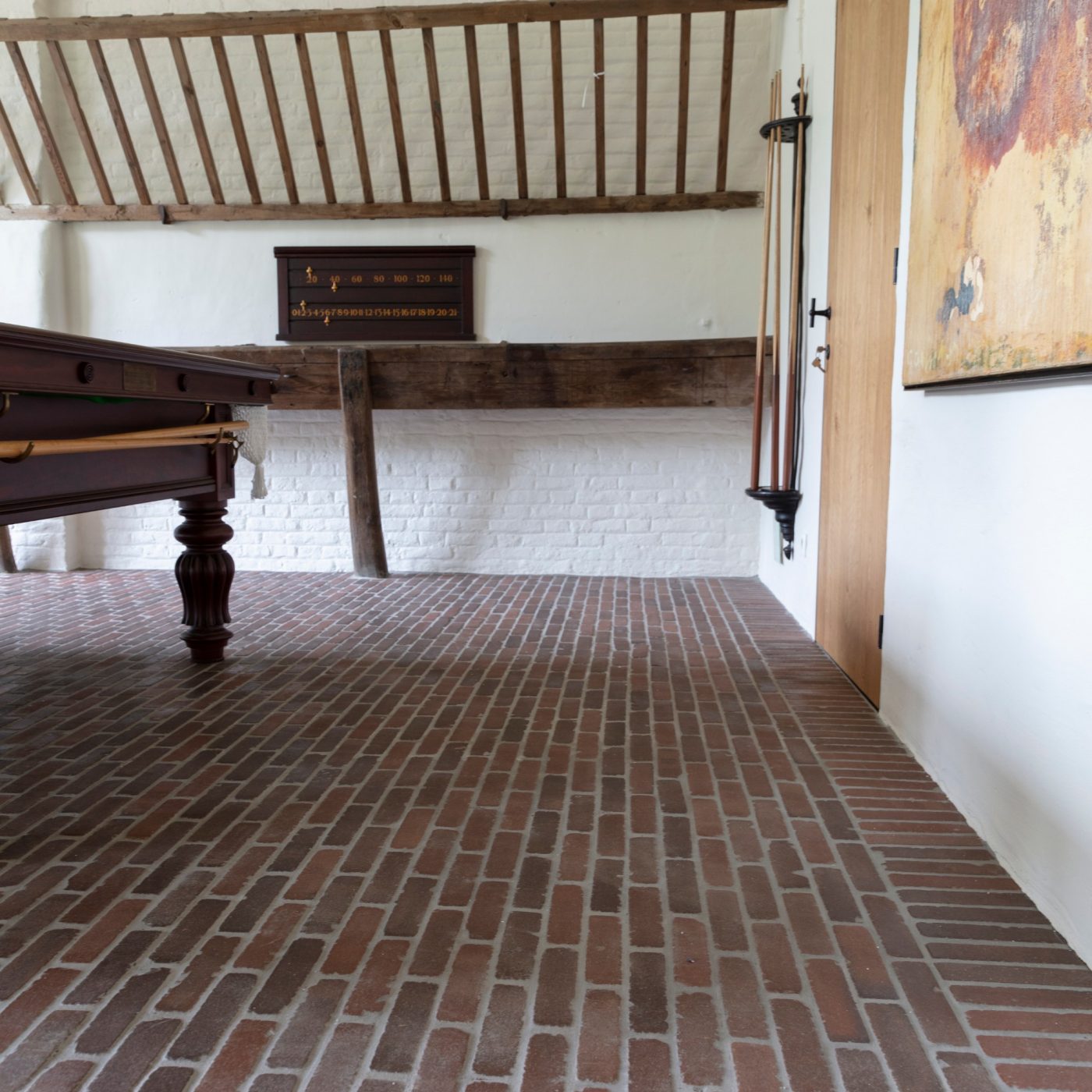 Reference photo interior pavers in Evergem