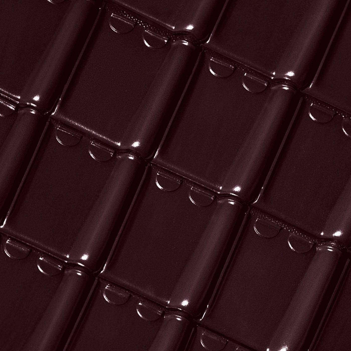 Tuile Tempête 44 Lie-de-vin émaillé