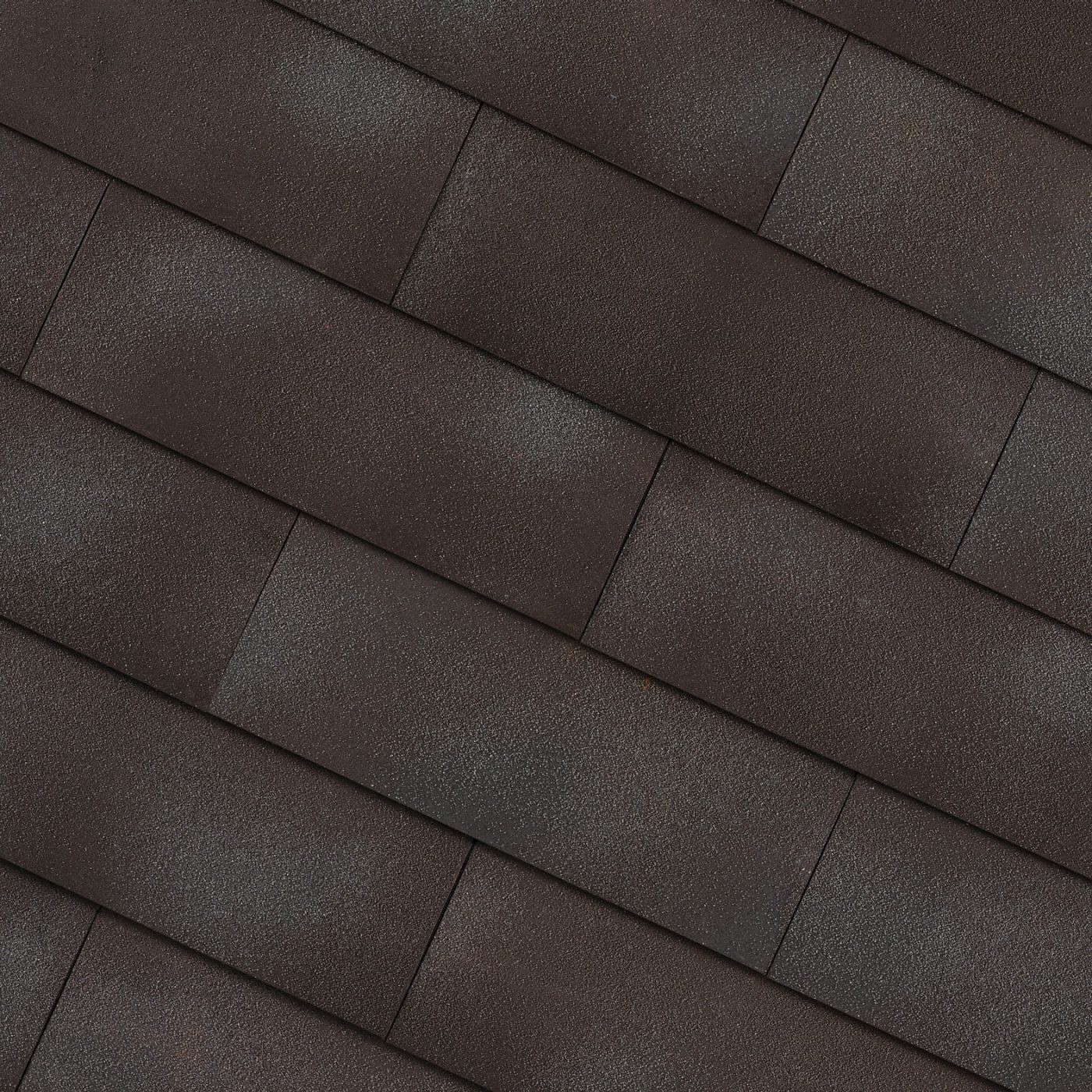 Tuile plate Elfino Grande Smokey Brown-grey - croisé