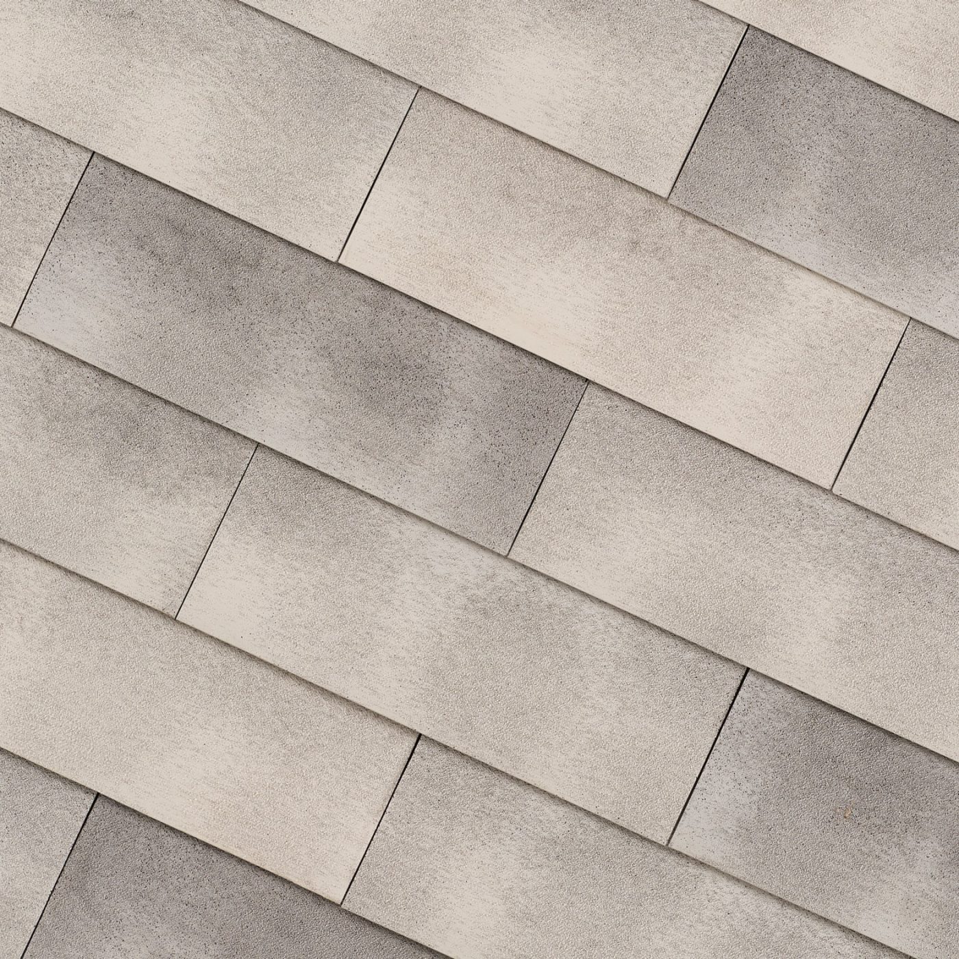 Tegelpan Elfino Grande Smokey Grey-white - kruisgewijs