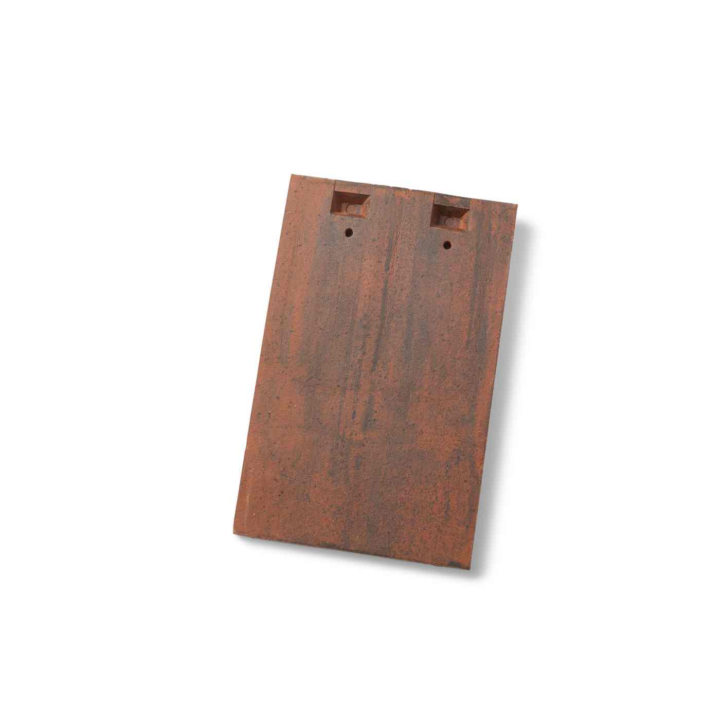 Tuile Plate Éminence Rouge flammé