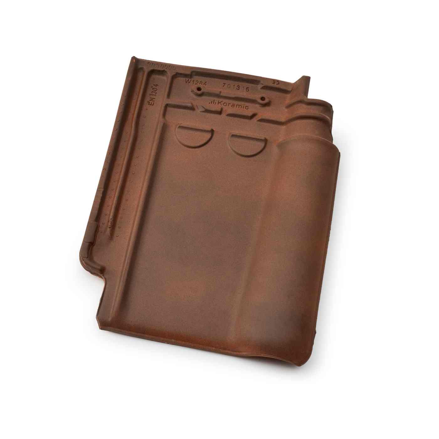 Single product shot of a Stormpan 993 Rustiek roof tile