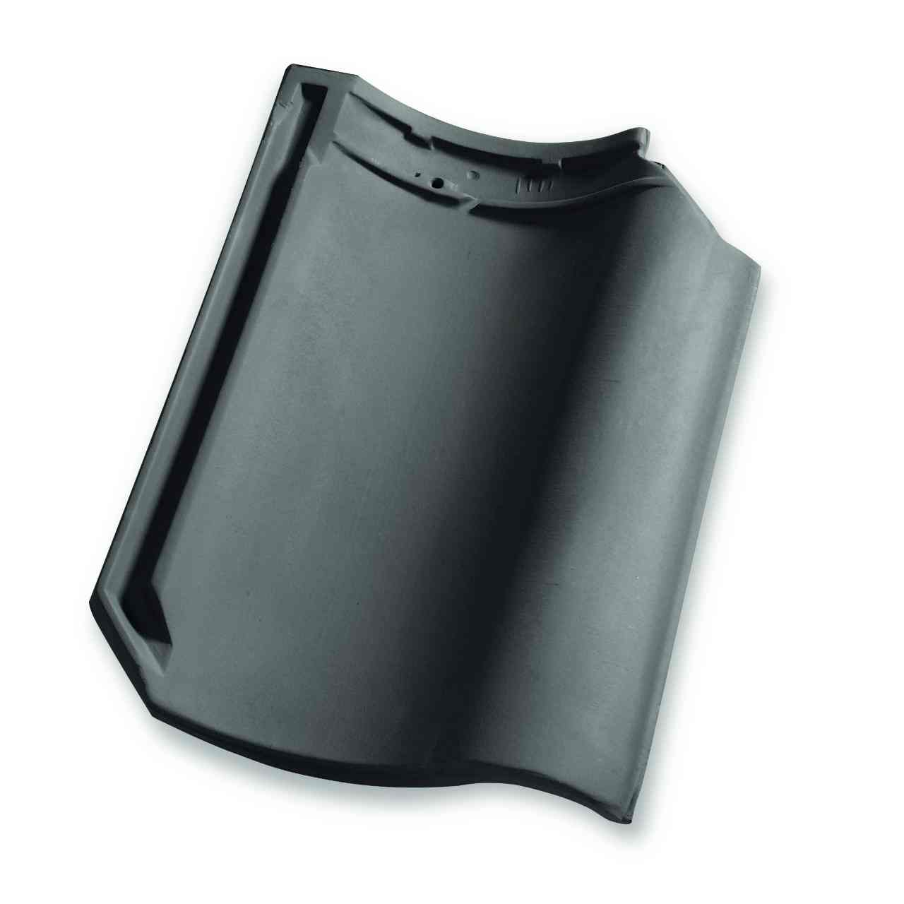 Single product shot of a OVH Klassiek Blauw Gesmoord roof tile