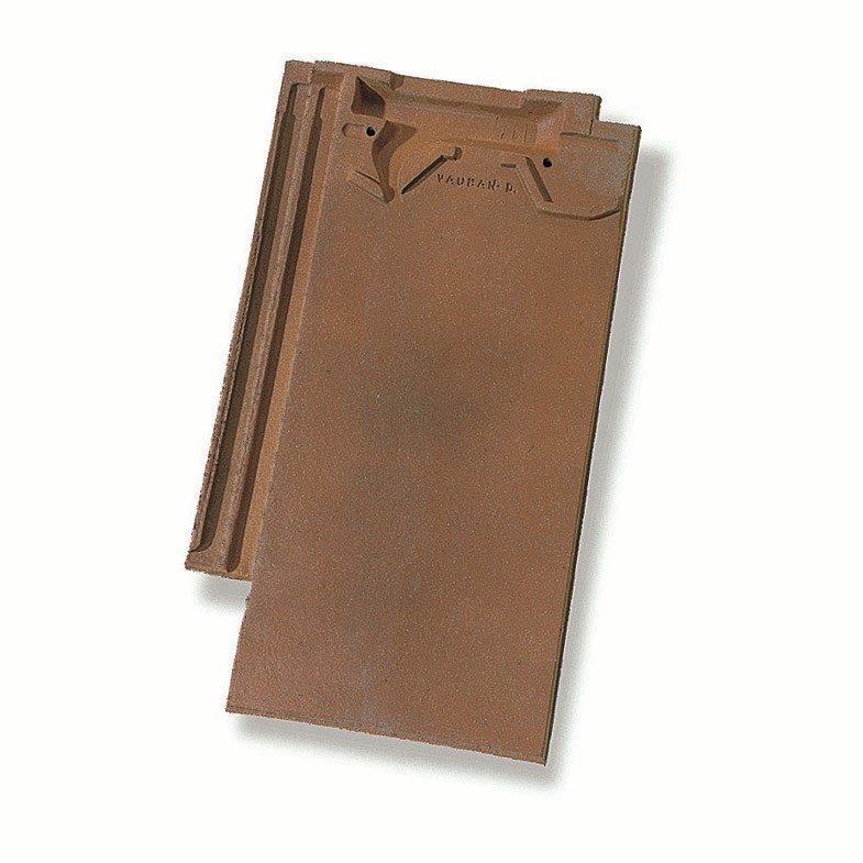Single product shot of a Vauban Gewolkt roof tile