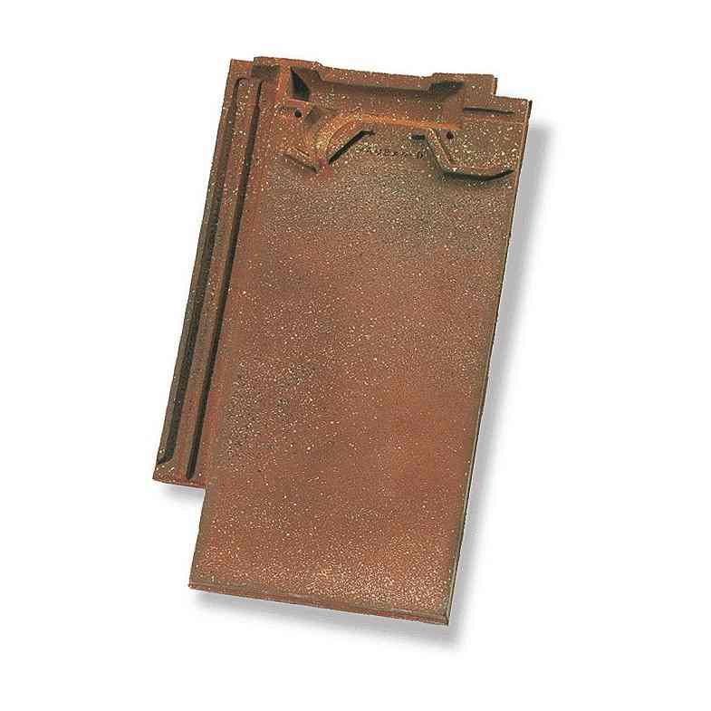 Single product shot of a Vauban Antiek Bourgogne roof tile