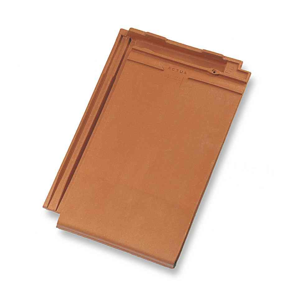 Single product shot of a Actua 10 LT Natuurrood roof tile