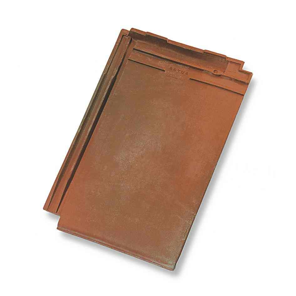 Single product shot of a Actua 10 LT Gewolkt roof tile